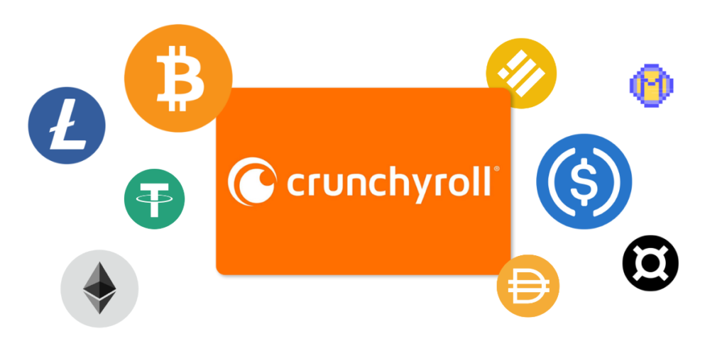 buy crunchyroll premium account with crypto