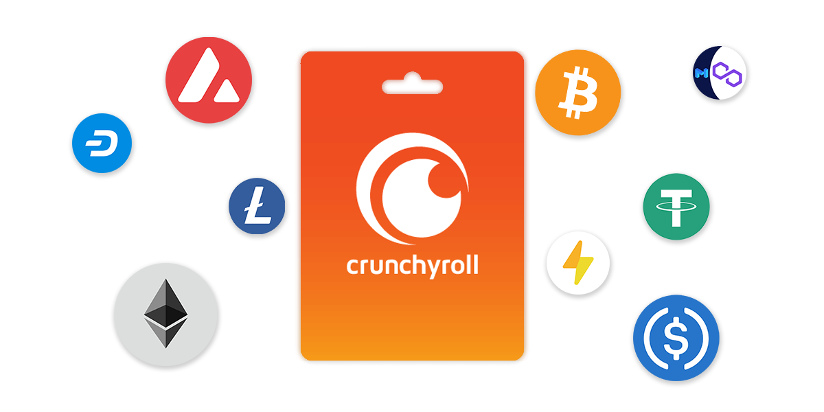 buy crunchyroll premium account with crypto