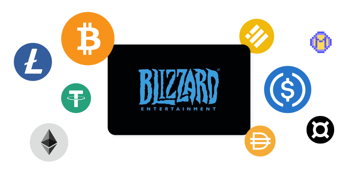 Buy Blizzard Battle.net Gift Card with Bitcoin, ETH or Crypto